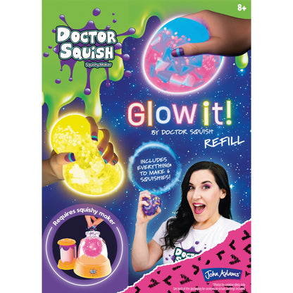 Doctor Squish Squishy Maker Refill Glow it Pack