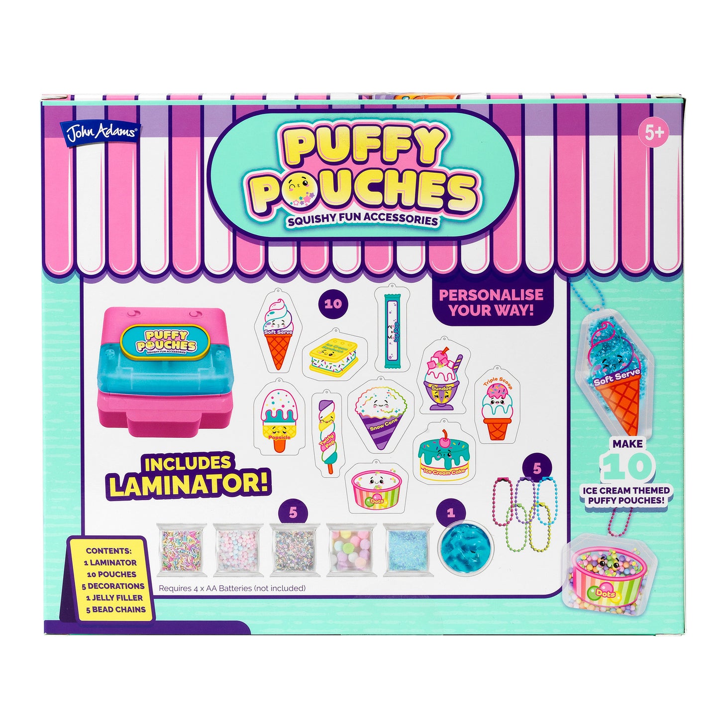 Puffy Pouches Themed Set - Ice Creamery