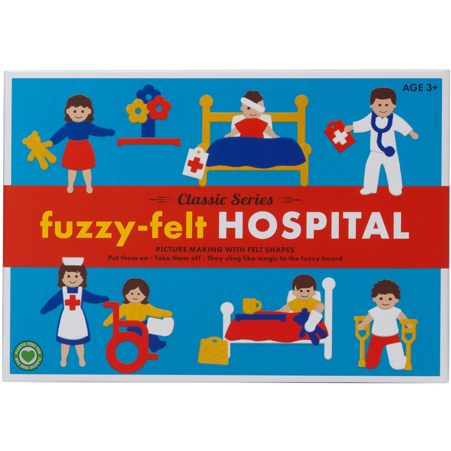 Fuzzy-Felt Retro - Hospital