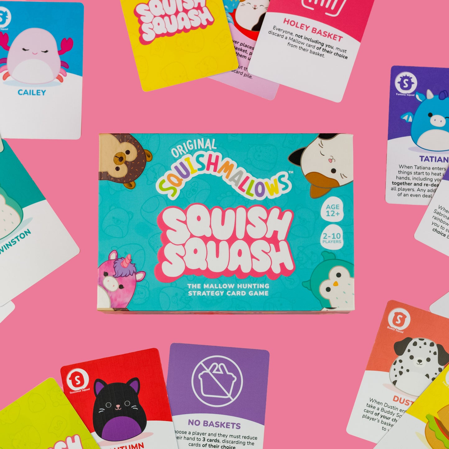 Squishmallows Squish Squash Card Game