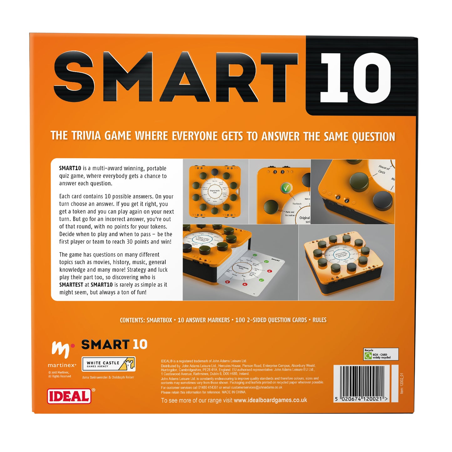 Smart 10 Family Trivia Game