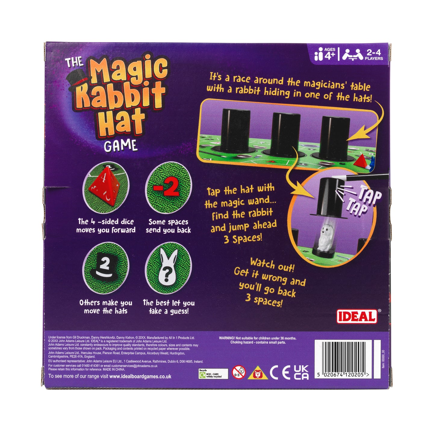 The Magic Rabbit In A Hat Race Game