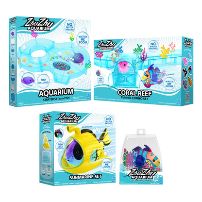 Zhu Zhu Aquarium Ocean Explorer Set - Choose your fish from assortment A