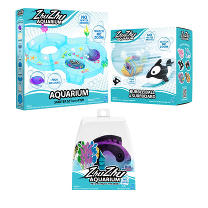 Zhu Zhu Ultimate Aquarium Adventure Pack (Choose your fish from assortment A)