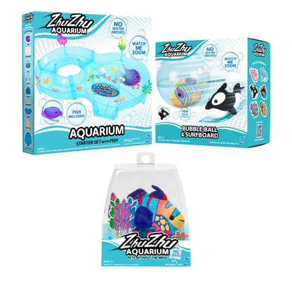 Zhu Zhu Ultimate Aquarium Adventure Pack (Choose your fish from assortment A)