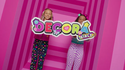 Decora Girlz 5" Fashion Doll – Sunny - with Stickers & Accessories